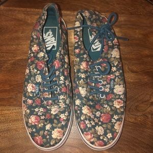 Floral Vans
